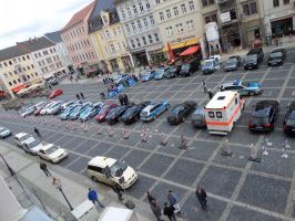 Blick auf den Zittauer Markt