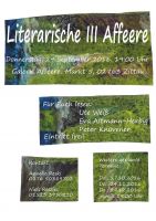 Plakat tur Literarische Affeere