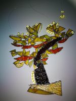 Bonsai (20x17cm) Tiffany Stil virtual art gallery Affeere